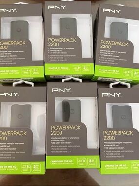 Set of 6 - Powerbanks, Portable Battery